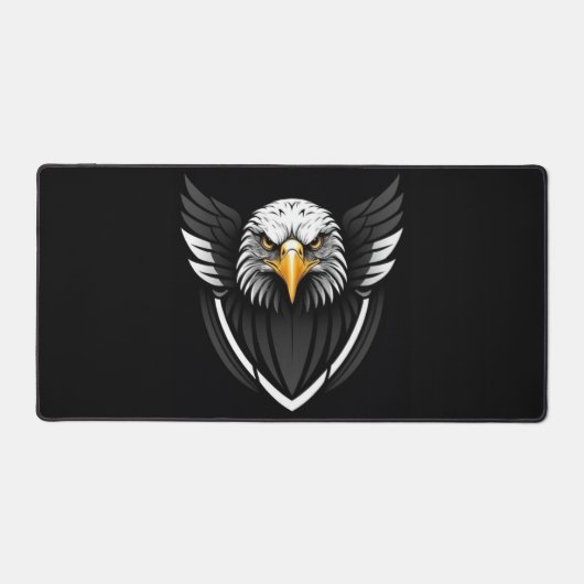 Desk Mat with Eagle - USA Patriotic Design Schreibtischunterlage (Vorderseite)