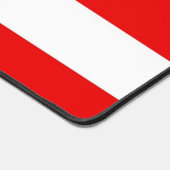 Desk Mat with flag of Puerto Rico, USA Schreibtischunterlage (Ecke)