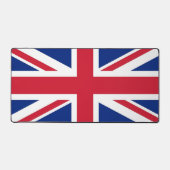 Desk Mat with flag of United Kingdom Schreibtischunterlage (Vorderseite)