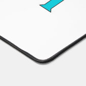 Desk Mat with flag of Virgin Islands, USA Schreibtischunterlage (Ecke)