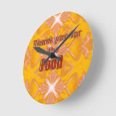 Desk Organisator Runde Wanduhr (Winkel)