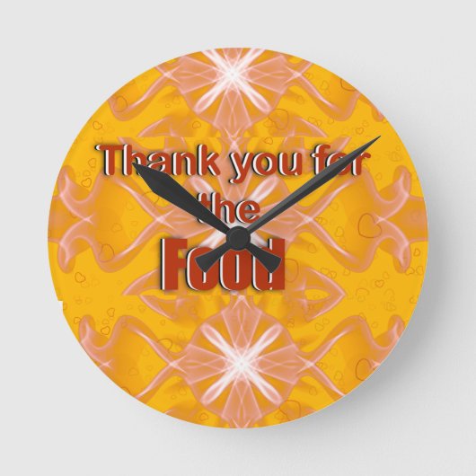 Desk Organisator Runde Wanduhr (Vorderseite)