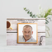 Desktop-Bild - Einladung zur Geburtstagspartei (Stehend Vorderseite)