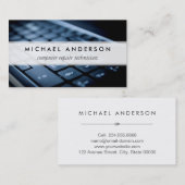 Desktop-Computer-Reparaturtechniker Visitenkarte (Vorne/Hinten)