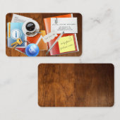 Desktop-Freelance-Schreiberkarte Visitenkarte (Vorne/Hinten)