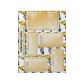 Desktop Journal - Daily Intention Notizblock (Rotiert)