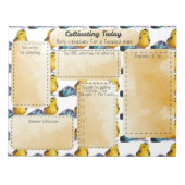 Desktop Journal - Daily Intention Notizblock (Vorderseite)