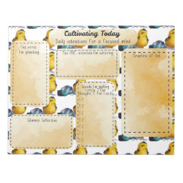 Desktop Journal - Daily Intention Notizblock