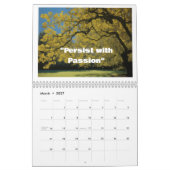 Desktop-Kalender 2025-Naturansicht Kalender (Mär 2027)