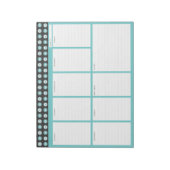 Desktop Weekly Organiser Note Pad Notizblock (Rotiert)