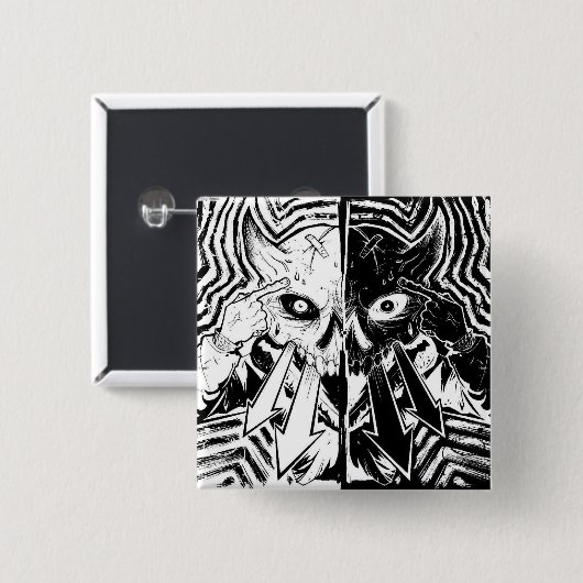 DesktopTelepathy Button (Vorne & Hinten)