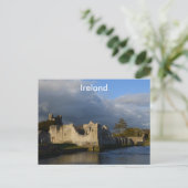 Desmond Castle in Adare Irland Postkarte (Stehend Vorderseite)