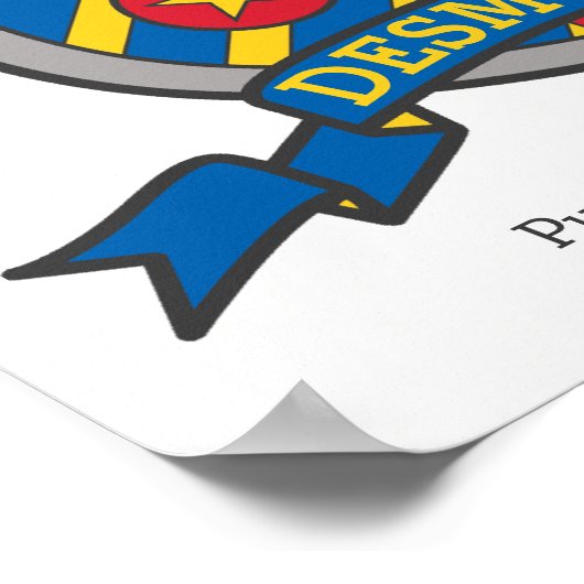 Desmond Jungs Name bedeutet heraldry Schild Buchst (Ecke)