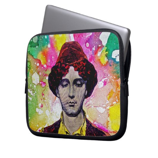 Desmond von Michael Moffa Laptopschutzhülle (Vorderseite Links)