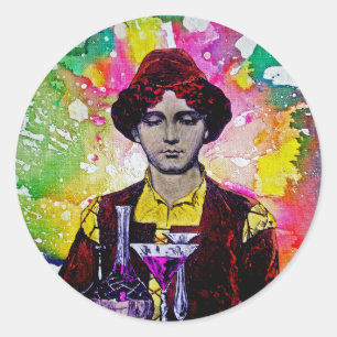 Desmond von Michael Moffa Runder Aufkleber