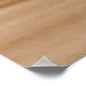 Desolat Beach Day Poster (Ecke)