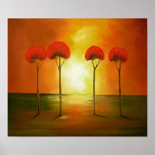 Desolation Abstrakt Poster (Vorne)