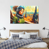 DESOLATION AT THE END OF THE WORLD 8 LEINWANDDRUCK (Insitu (Schlafzimmer))