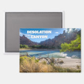 Desolation Canyon, Green River, NHS Magnet (Vorderseite/Rückseite)