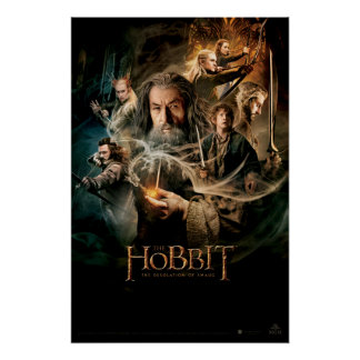 DESOLATION DER SMAUG™-Zeichen 2 Poster