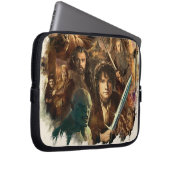 DESOLATION DER SMAUG™-Zeichen Laptopschutzhülle (Vorne Rechts)