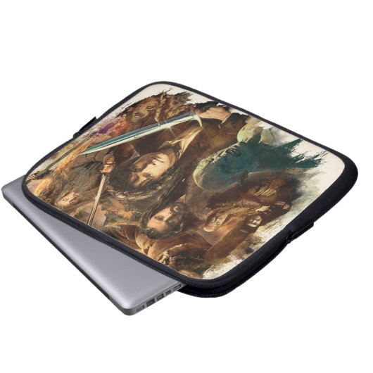 DESOLATION DER SMAUG™-Zeichen Laptopschutzhülle (Vorne Knopf)