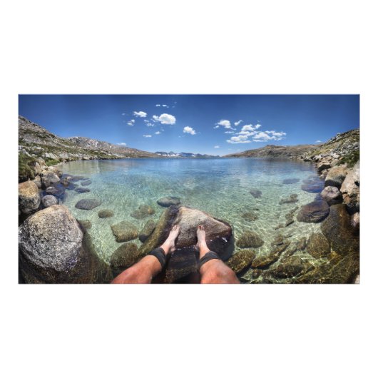 Desolation Lake - Sierra Fotodruck (Vorne)