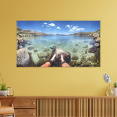 Desolation Lake - Sierra Leinwanddruck (Insitu (Wohnzimmer))