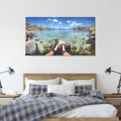 Desolation Lake - Sierra Leinwanddruck (Insitu (Schlafzimmer))