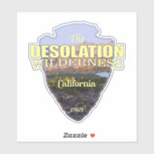 Desolation WA (Pfeilspitzen) Aufkleber (Blatt)