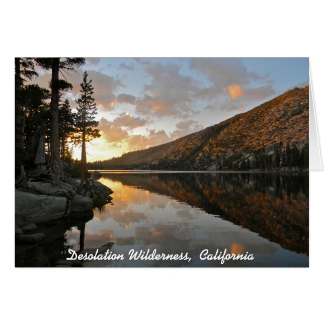 Desolation Wilderness, CA (Vorderseite (Horizontal))