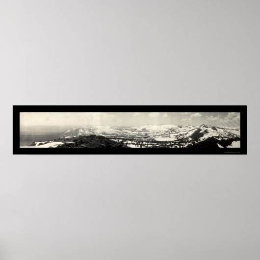 Desolationstal Tahoe CA Foto 1905 Poster (Vorne)
