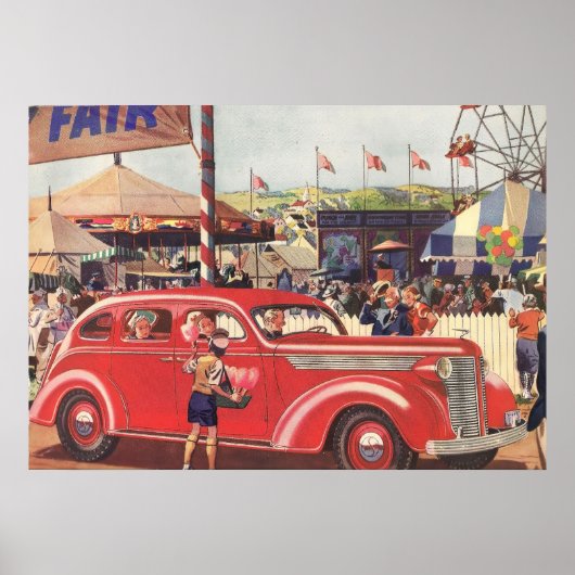 Desoto-Poster der 40er Jahre Poster (Vorne)