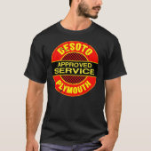 Desoto Service Plymouth Gas Retro Classic T - Shir T-Shirt (Vorderseite)