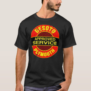 Desoto Service Plymouth Gas Retro Classic T - Shir T-Shirt