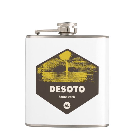 DeSoto Staat Park Alabama Flachmann (Vorderseite)