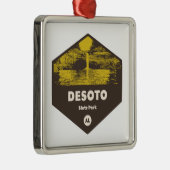 DeSoto Staat Park Alabama Ornament Aus Metall (Rechts)