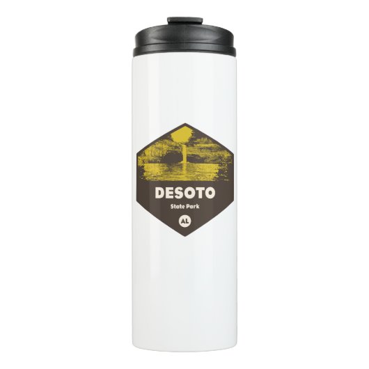 DeSoto Staat Park Alabama Thermosbecher (Vorderseite)