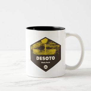 DeSoto Staat Park Alabama Zweifarbige Tasse