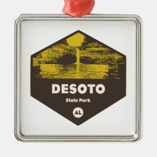 DeSoto State Park Alabama Ornament Aus Metall