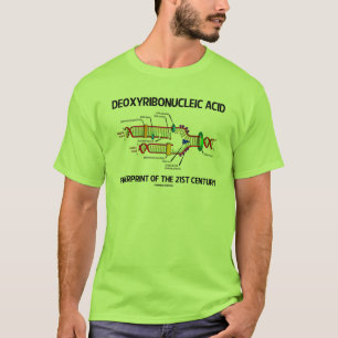 Desoxyribonukleinsäure-Fingerabdruck des 21. T-Shirt