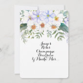 Despedida de Soltera Einladung En español (Rückseite)