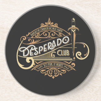 Desperado Club Logo Dungeon Crawler World: Erde Getränkeuntersetzer