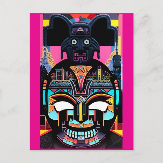 Desperate Hour of Idolatry Postkarte (Vorderseite)