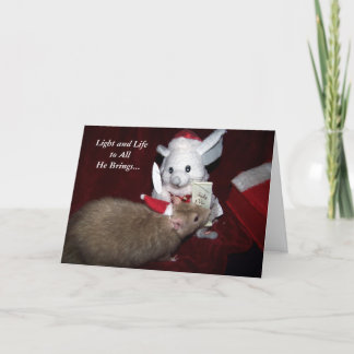 Despereaux Weihnachtskarte Feiertagskarte