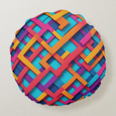 Despertar Vibrante Rundes Kissen (Rückseite)