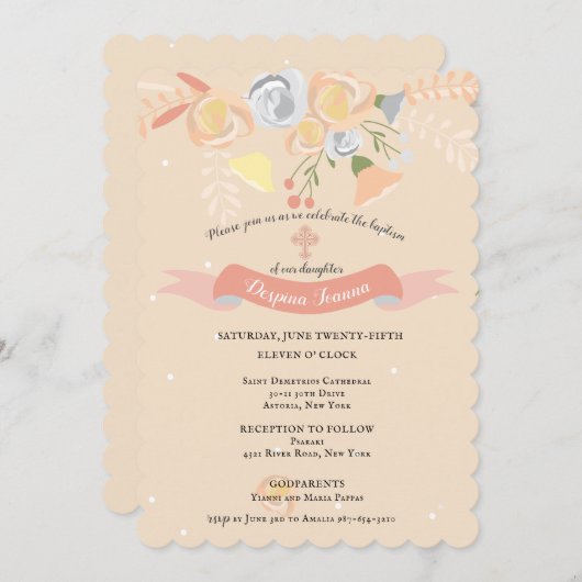 Despina Einladung Zwei (Vorne/Hinten)