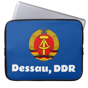 Dessau, DDR, Dessau, Deutschland (Ossi) Laptopschutzhülle