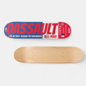 DESSAULT JMT PARIS 7 3/4" Skateboard Deck (Horizontal)