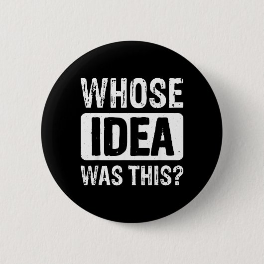 Dessen Regierungsbehörde hat dieses Design Button (Vorderseite)
